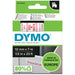 DYMO Authentic D1 Labels | Red Print on White Tape | 12 mm x 7 m