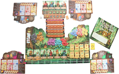 Lucky Duck Games: Potions of Azerland | Strategy Game | Gather Resources to Study, Brew and Trade Potions In Your Town | 1-4 Players, Ages 12+