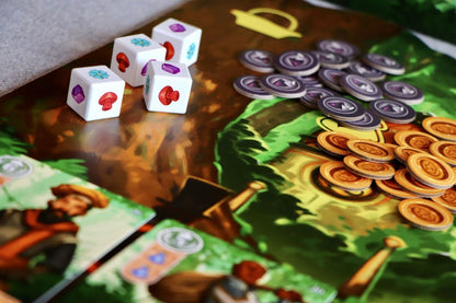 Lucky Duck Games: Potions of Azerland | Strategy Game | Gather Resources to Study, Brew and Trade Potions In Your Town | 1-4 Players, Ages 12+