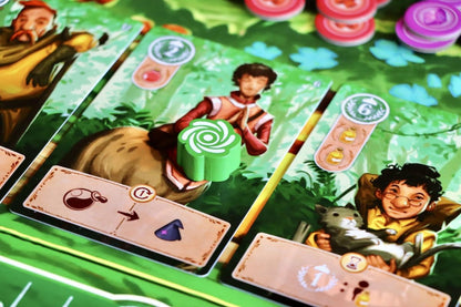 Lucky Duck Games: Potions of Azerland | Strategy Game | Gather Resources to Study, Brew and Trade Potions In Your Town | 1-4 Players, Ages 12+