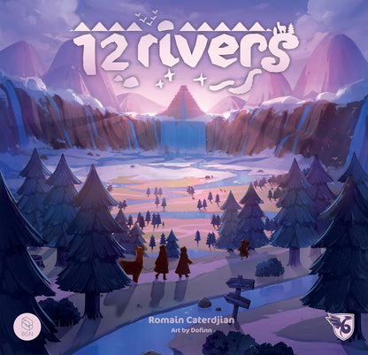 12 Rivers by Good Games Publishin | Tactical Resource Management, Worker Placement & Area Control Game for Families and Gamers | 1–4 Players | Ages 10+ | 2 to 4 Players