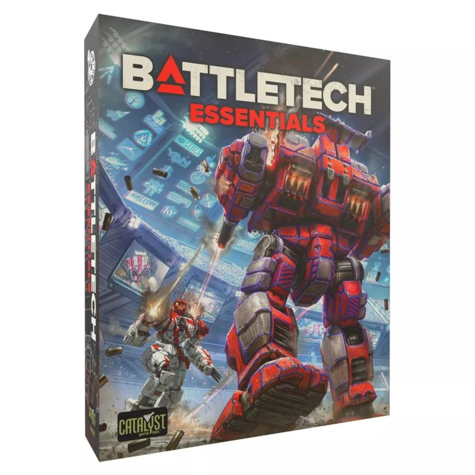 Catalyst Game Labs | BattleTech | Essentials | Miniature Game in English for ages 12 and up | Strategic Wargame for 1-2 Players | Sci-Fi Mech Wargame Starter Set