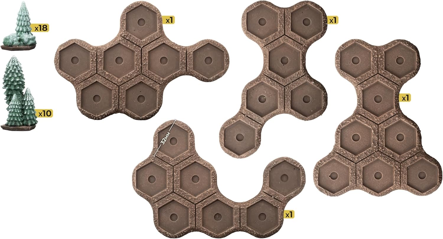 Glae Force Nine - HEXTECH - Winter Light & Heavy Woods