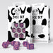 Cow Dice Set RaMOOna by Q-Workshop | Ages 14+ | 1+ Players