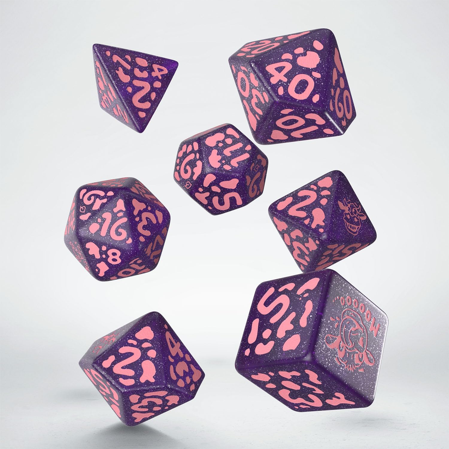 Cow Dice Set RaMOOna by Q-Workshop | Ages 14+ | 1+ Players
