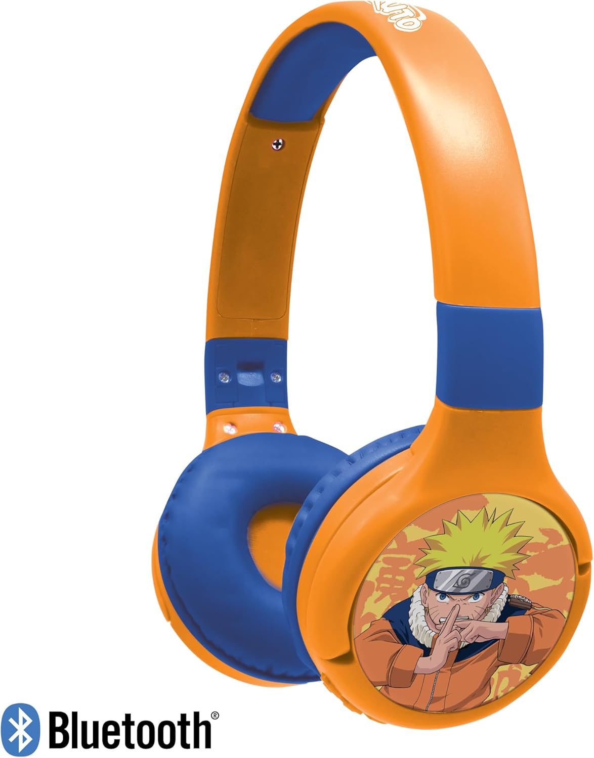 Lexibook - 2 In 1 Foldable Naruto Design Headphones (Hpbt010Na)