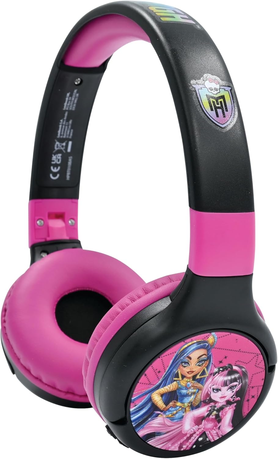 Lexibook - 2 In 1 Bluetooth Foldable Monster High Headphones (Hpbt010Mh)