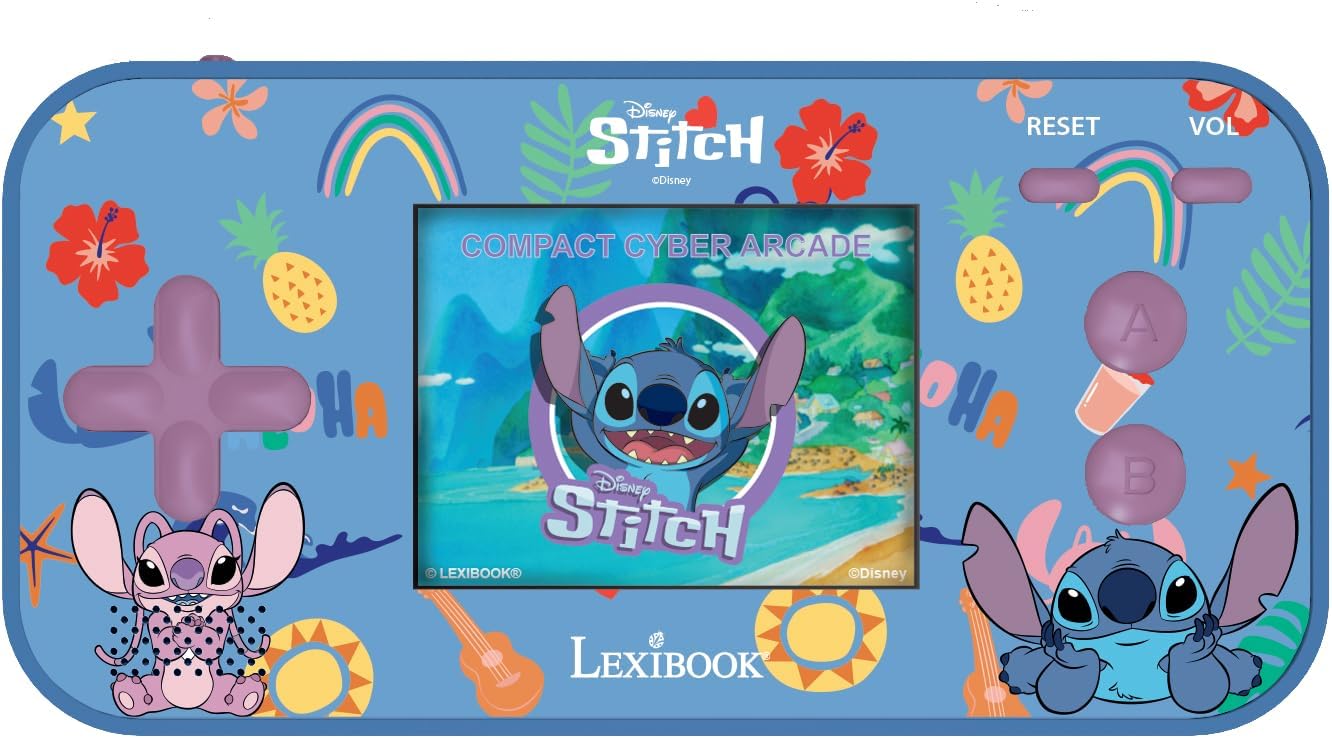 Lexibook - Stitch -  Pocket Gaming Console (Jl2367D)