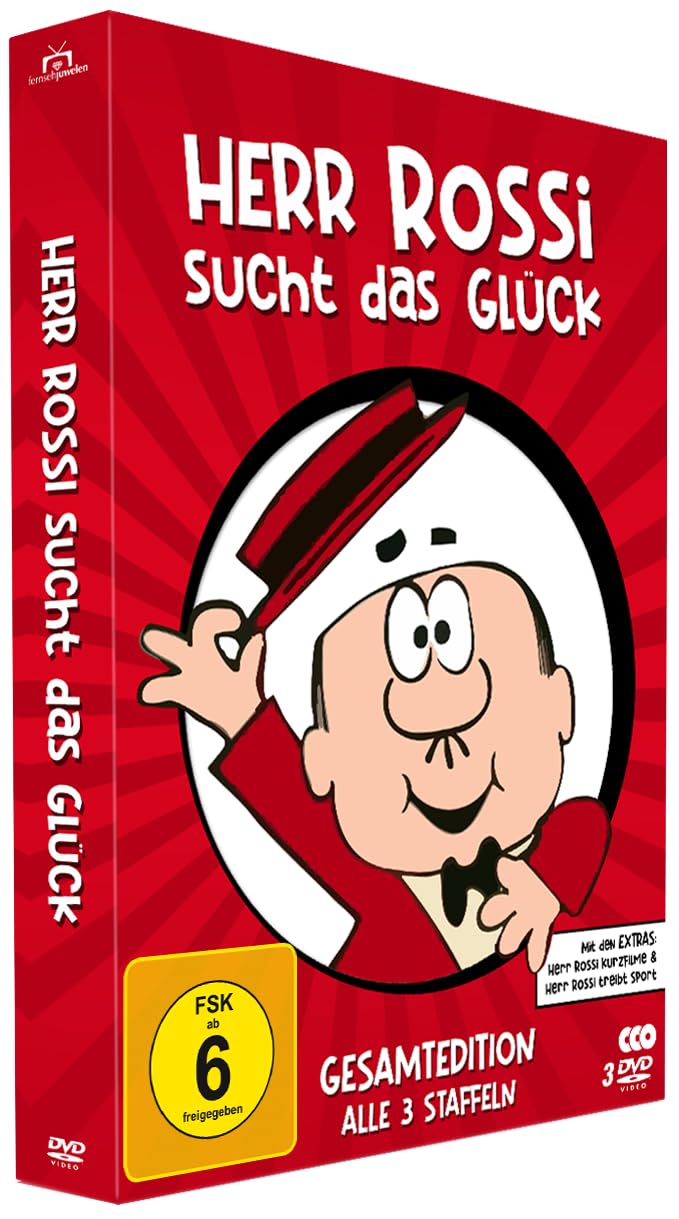 HERR ROSSI SUCHT DAS GLUCK - HERR ROSSI SUCHT DAS GLUCK - GESAMTEDITION: ALLE 3 STAFFELN PLUS EXTRAS