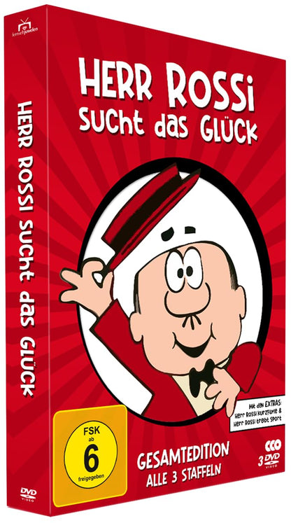 HERR ROSSI SUCHT DAS GLUCK - HERR ROSSI SUCHT DAS GLUCK - GESAMTEDITION: ALLE 3 STAFFELN PLUS EXTRAS