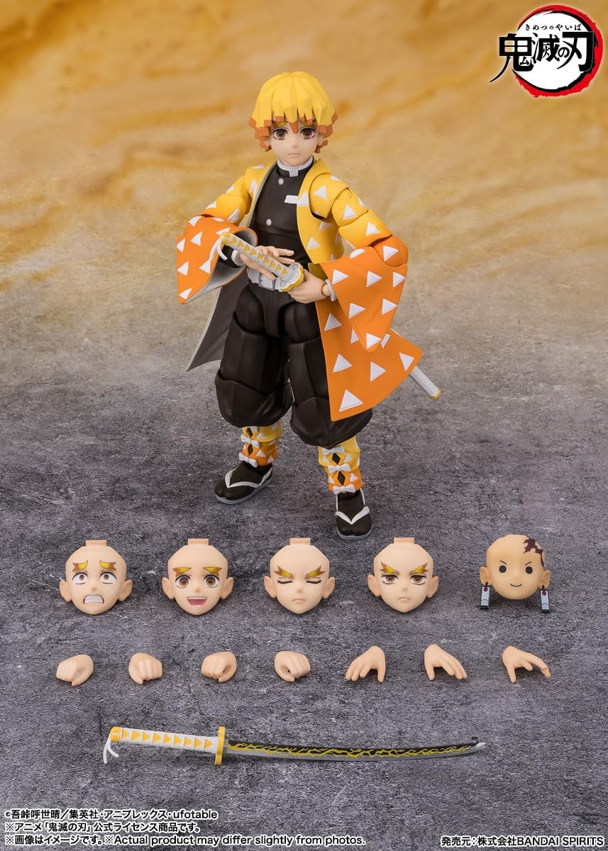 Tamashi Nations – Demon Slayer: Kimetsu no Yaiba, Zenitsu Agatsuma S.H.Figuarts Actionfigur