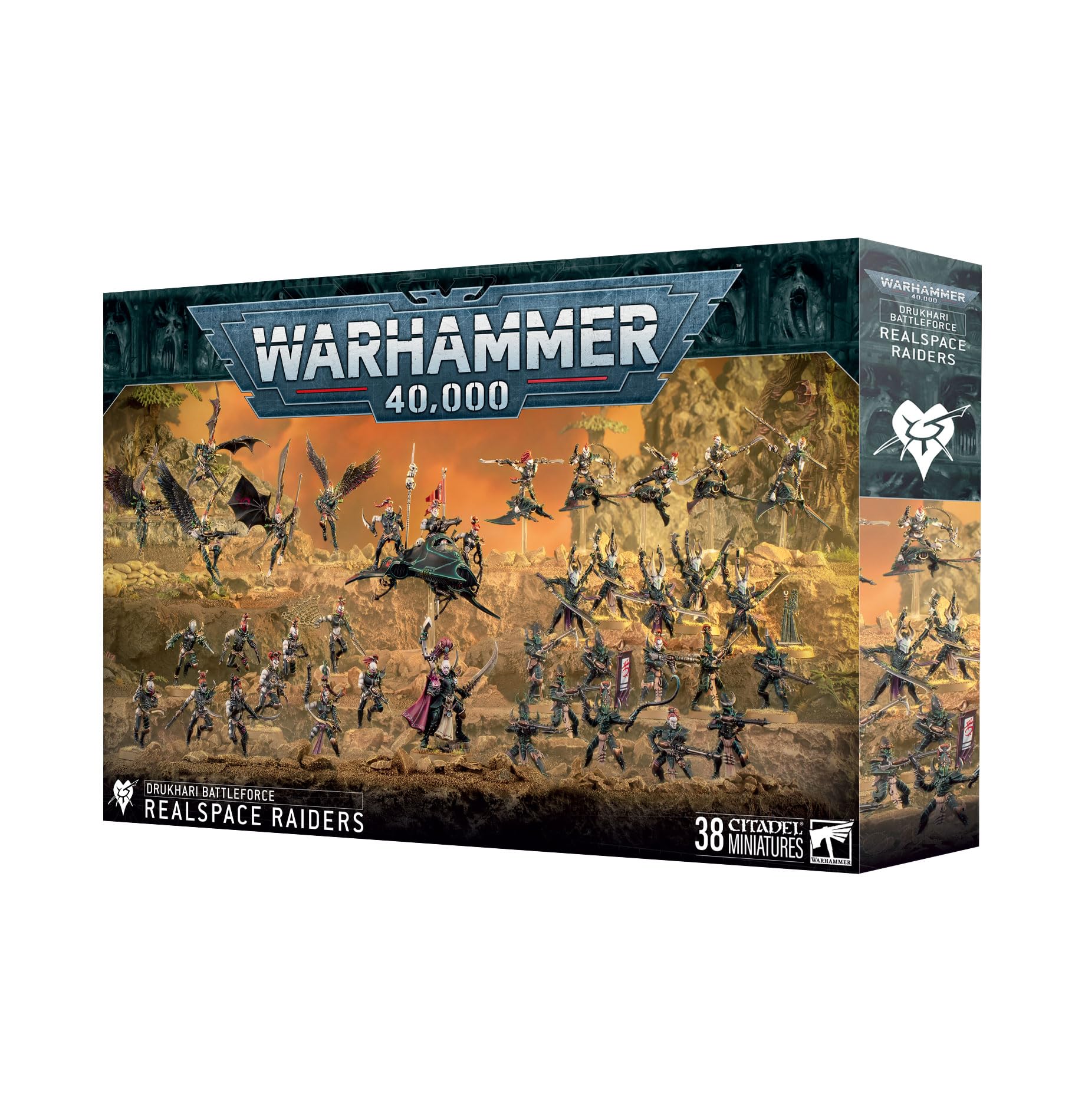 Games Workshop - Warhammer 40,000 - Drukhari - Battleforce: Realspace Raiders