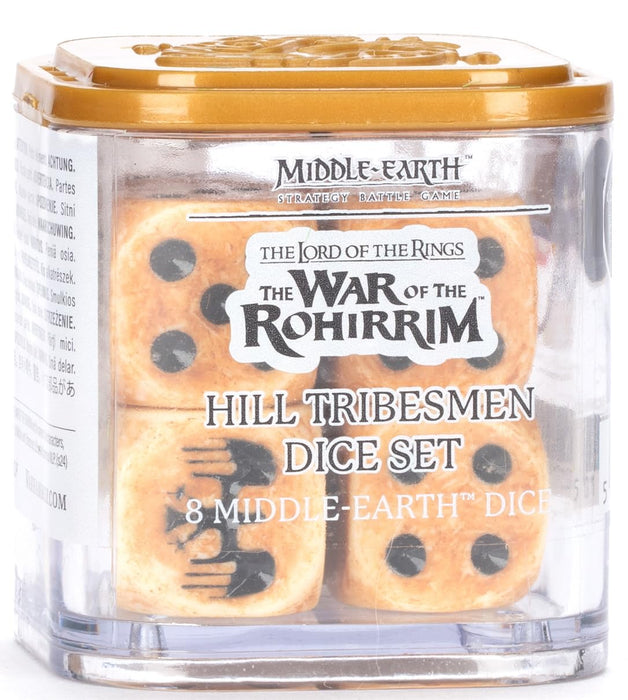 Games Workshop - Middle Earth Strategy Battle Game: Hill Tribesmen Dice Set