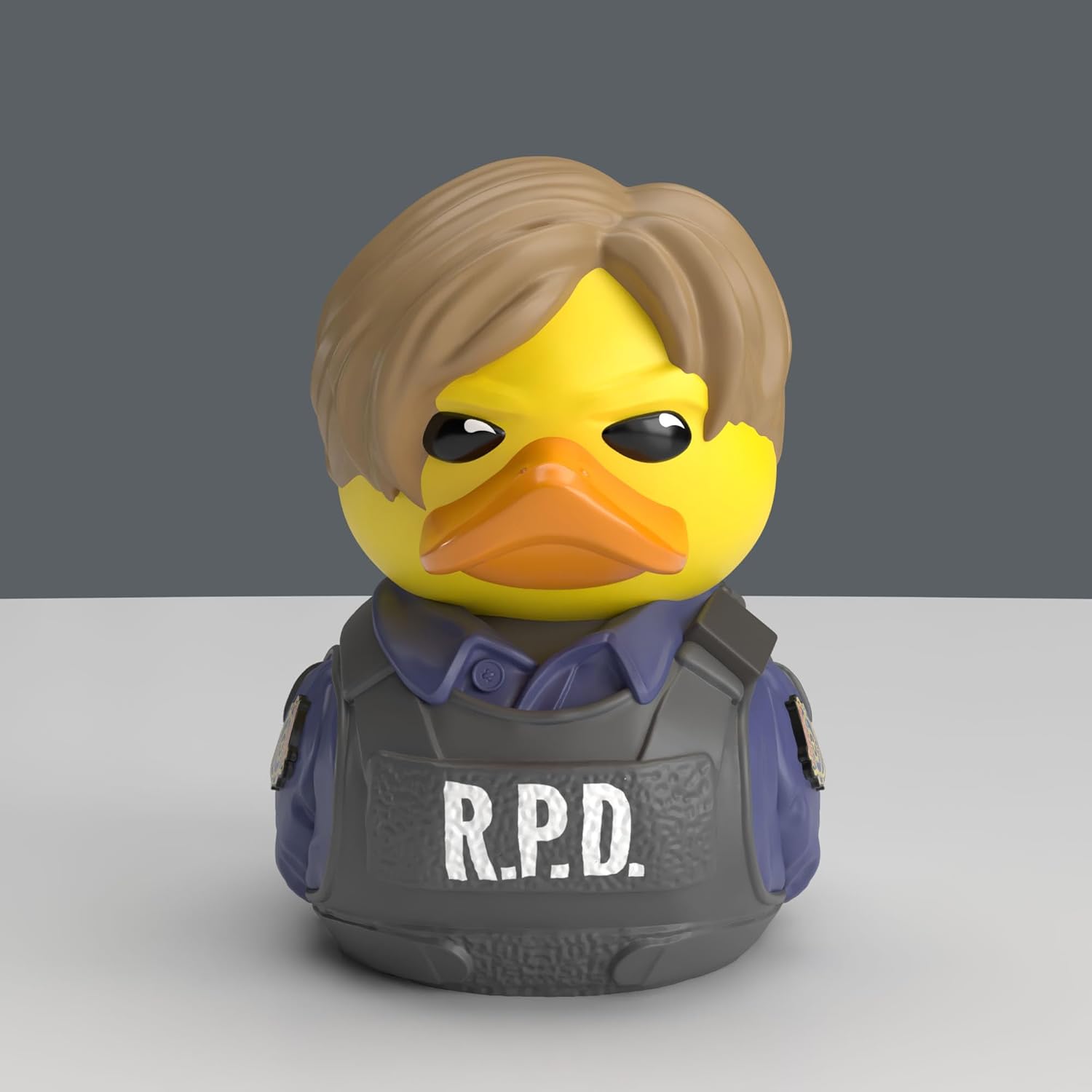 TUBBZ Mini: Resident Evil - Leon S Kennedy als Cosplay-Gummiente Vinyl-Figur