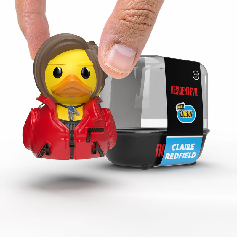 TUBBZ Mini: Resident Evil - Claire Redfield als Cosplay-Gummiente Vinyl-Figur