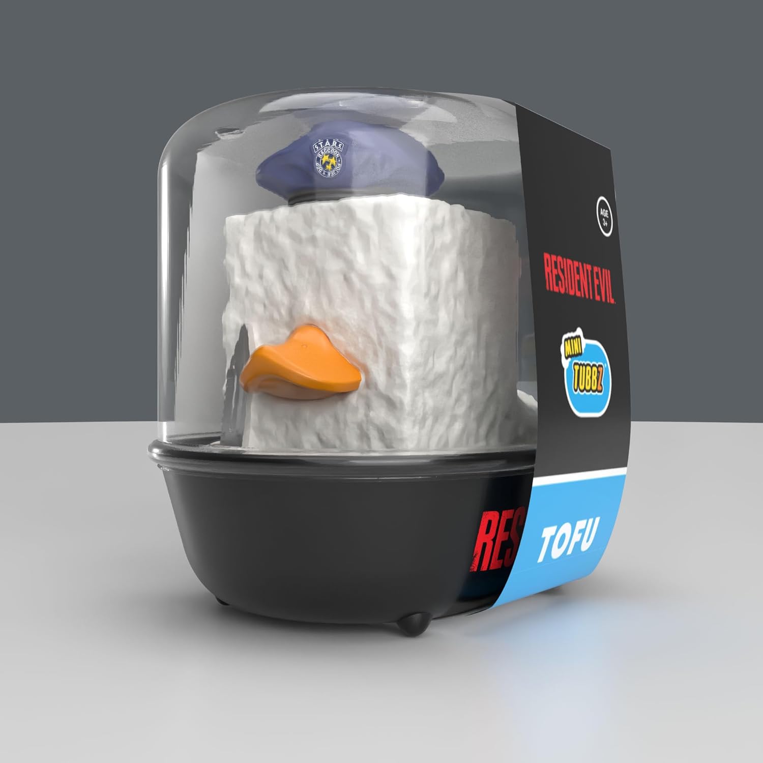 TUBBZ Mini: Resident Evil - Tofu als Cosplay-Gummiente Vinyl-Figur