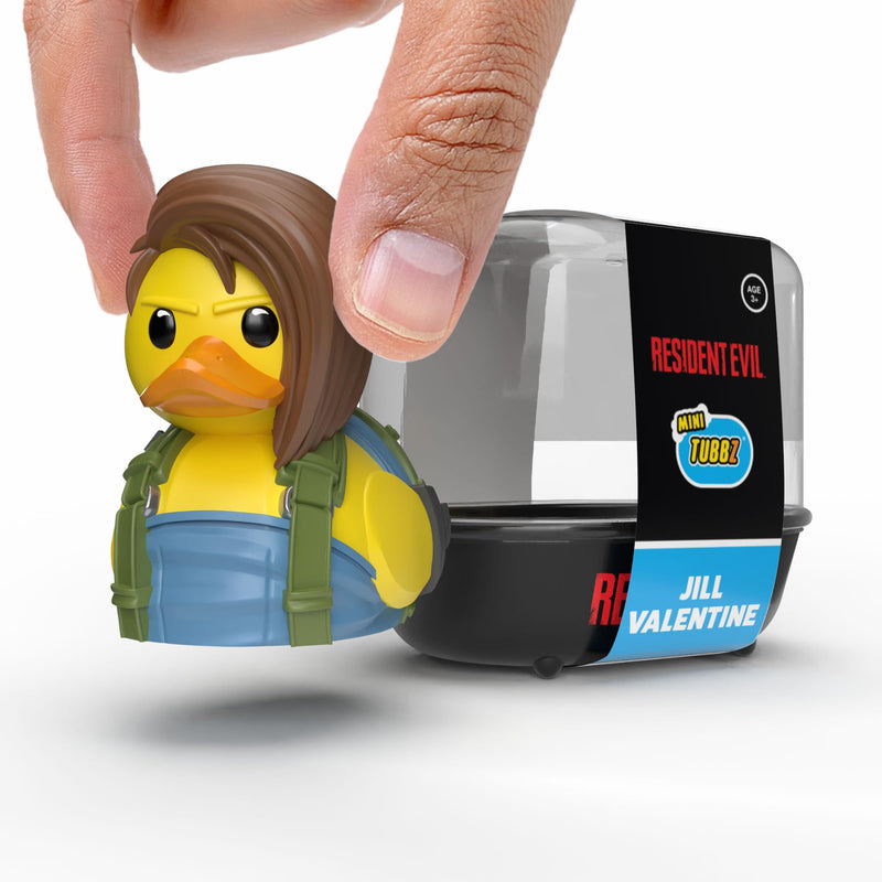 TUBBZ Mini: Resident Evil - Jill Valentine als Cosplay-Gummiente Vinyl-Figur