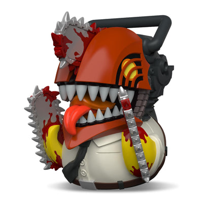TUBBZ Erstausgabe: Chainsaw Man Cosplaying-Gummiente Vinylfigur