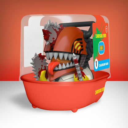 TUBBZ Erstausgabe: Chainsaw Man Cosplaying-Gummiente Vinylfigur