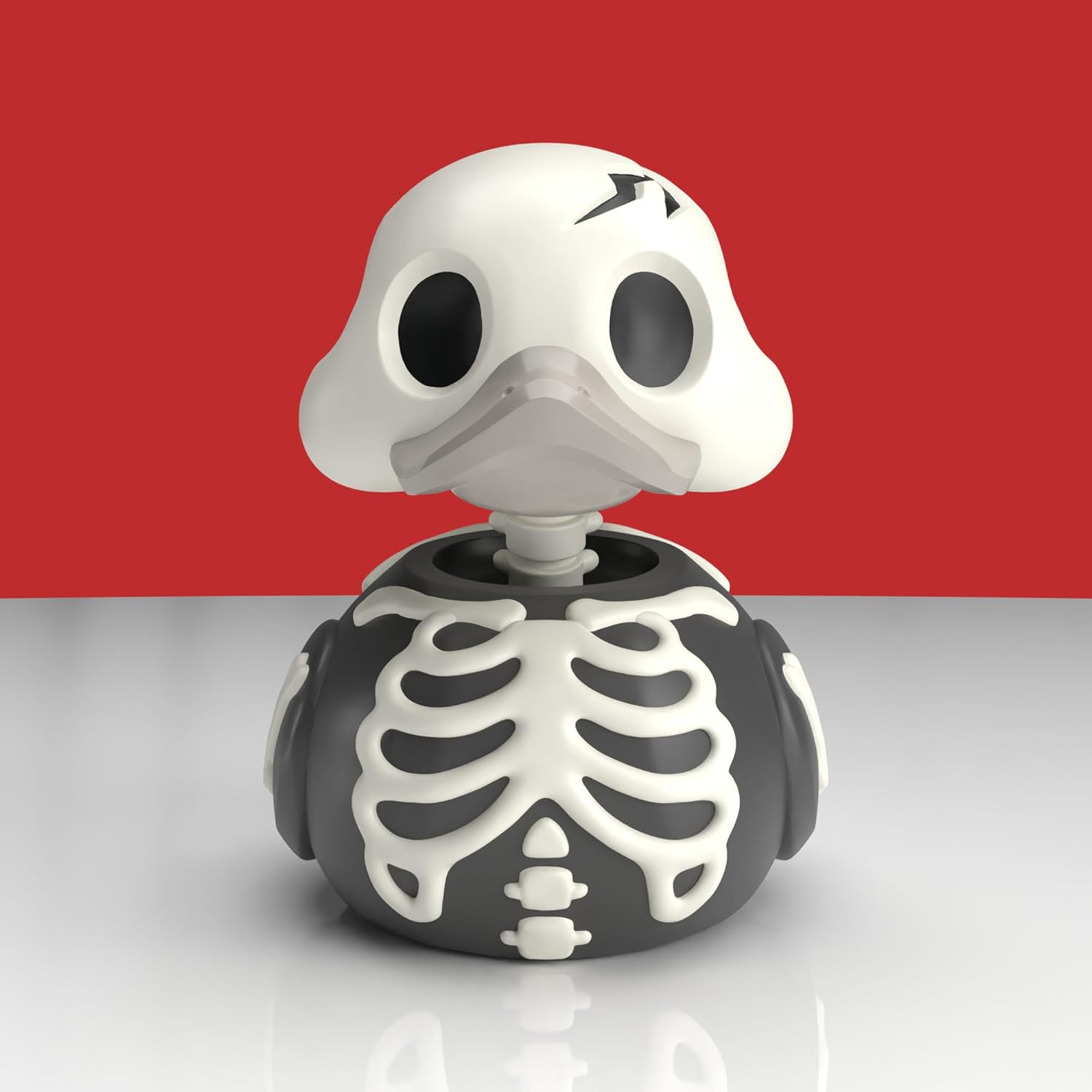 TUBBZ Erstausgabe: Halloween - Skelett Im Dunkeln leuchten als Cosplaying-Gummiente Vinylfigur