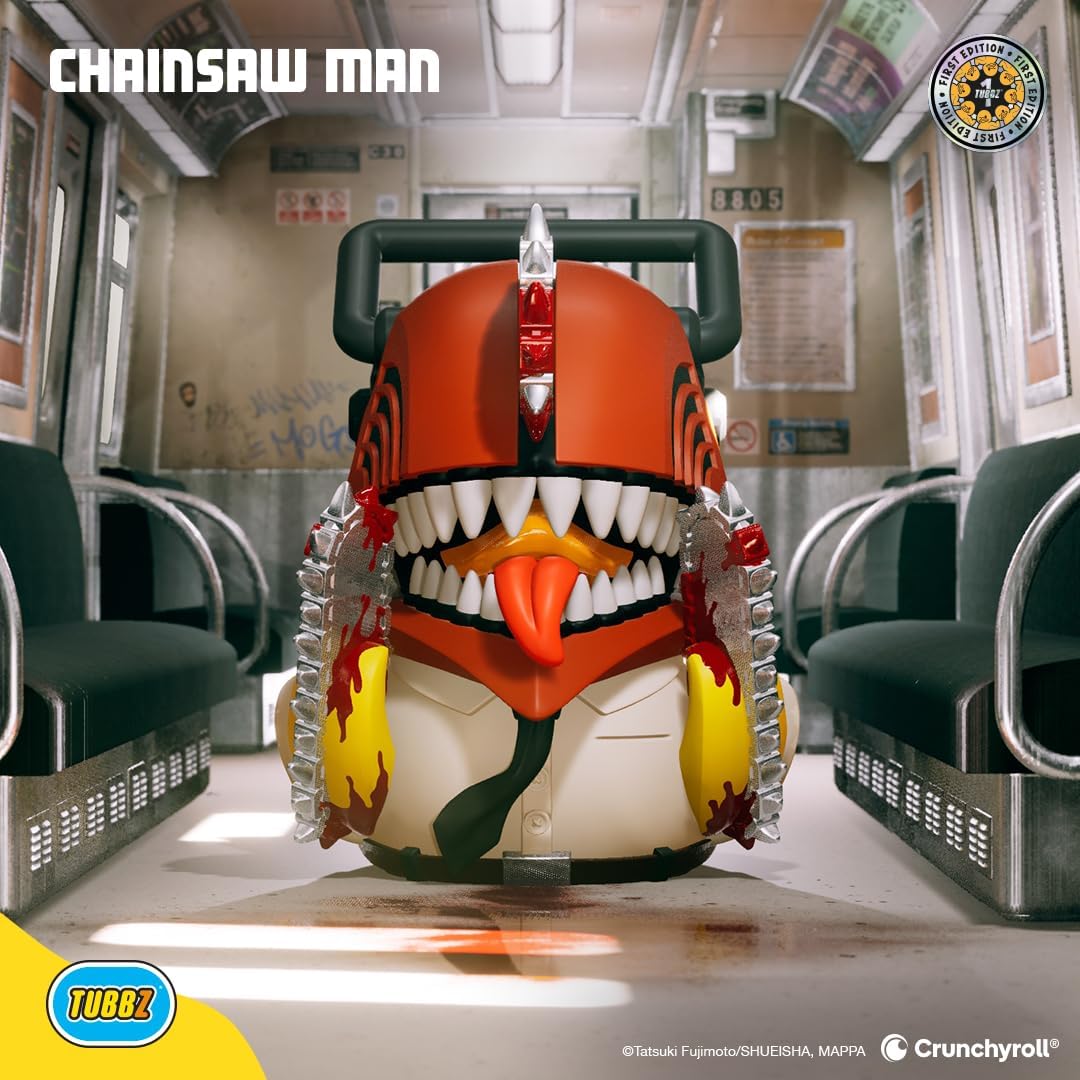 TUBBZ Box-Ausgabe: Chainsaw Man als Cosplaying-Gummiente Vinylfigur