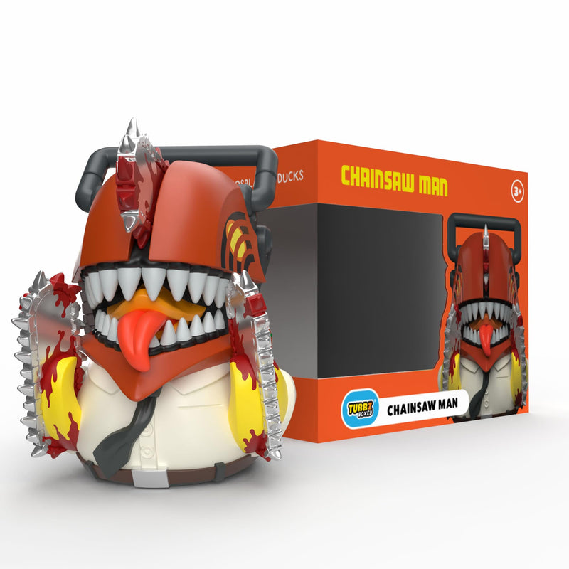 TUBBZ Box-Ausgabe: Chainsaw Man als Cosplaying-Gummiente Vinylfigur
