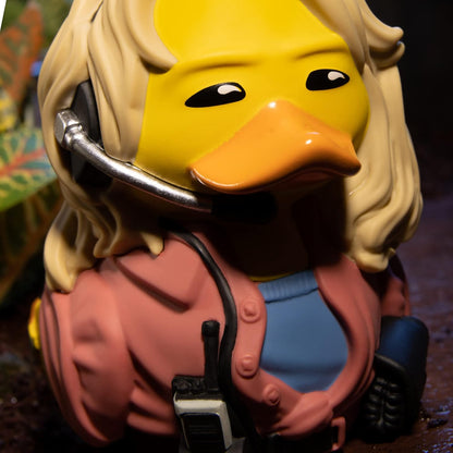 TUBBZ Box-Ausgabe: Jurassic World - Dr Ellie Sattler als Cosplaying-Gummiente Vinylfigur
