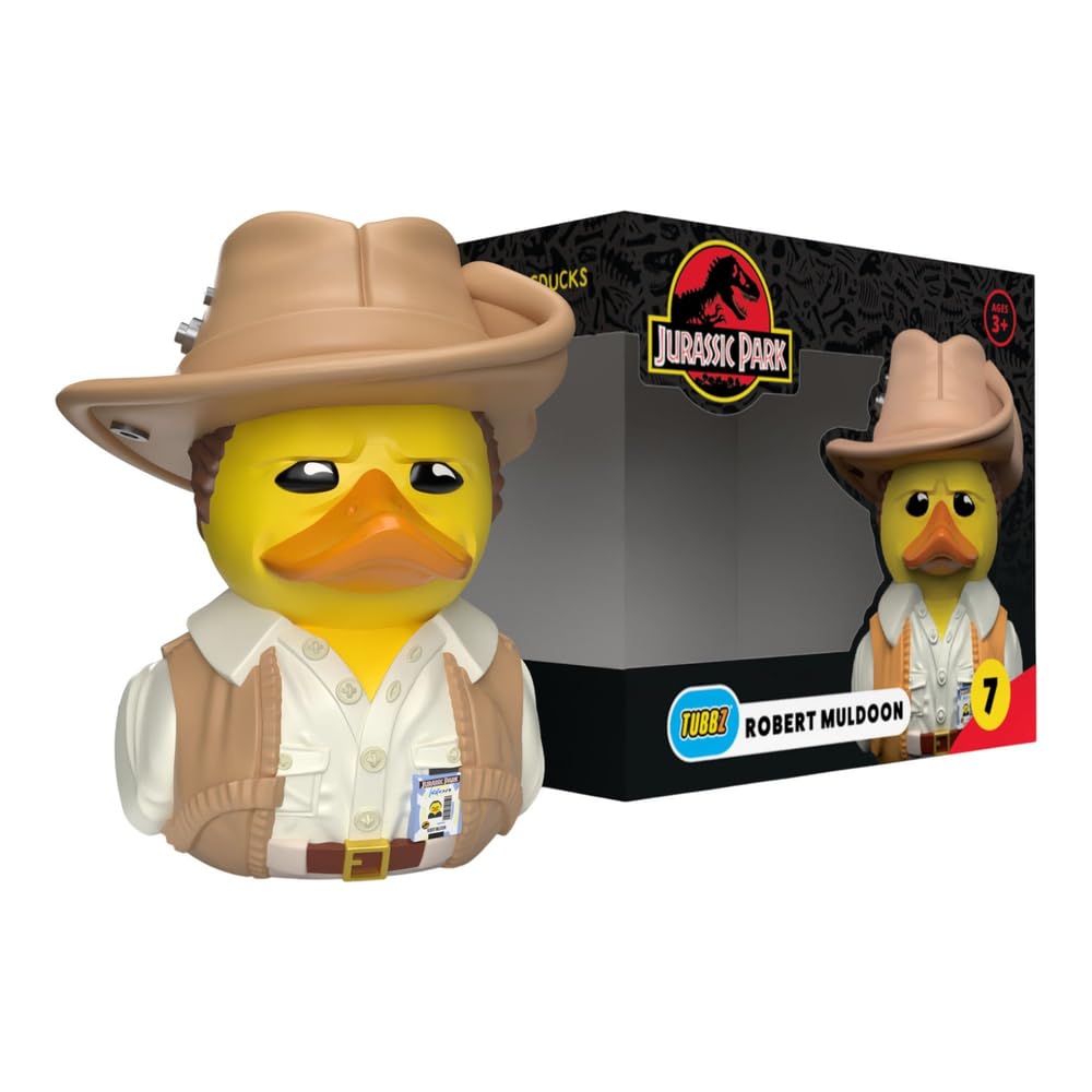 TUBBZ Box-Ausgabe: Jurassic World - Robert Muldoon als Cosplaying-Gummiente Vinylfigur