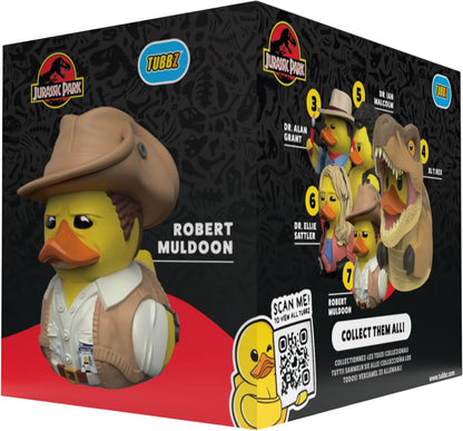 TUBBZ Box-Ausgabe: Jurassic World - Robert Muldoon als Cosplaying-Gummiente Vinylfigur