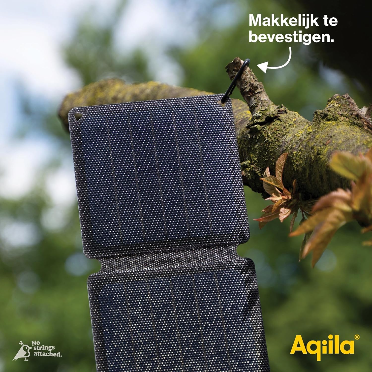 Aqiila - Sunbird P21 - Foldable Solar Charger With Usb-C Port