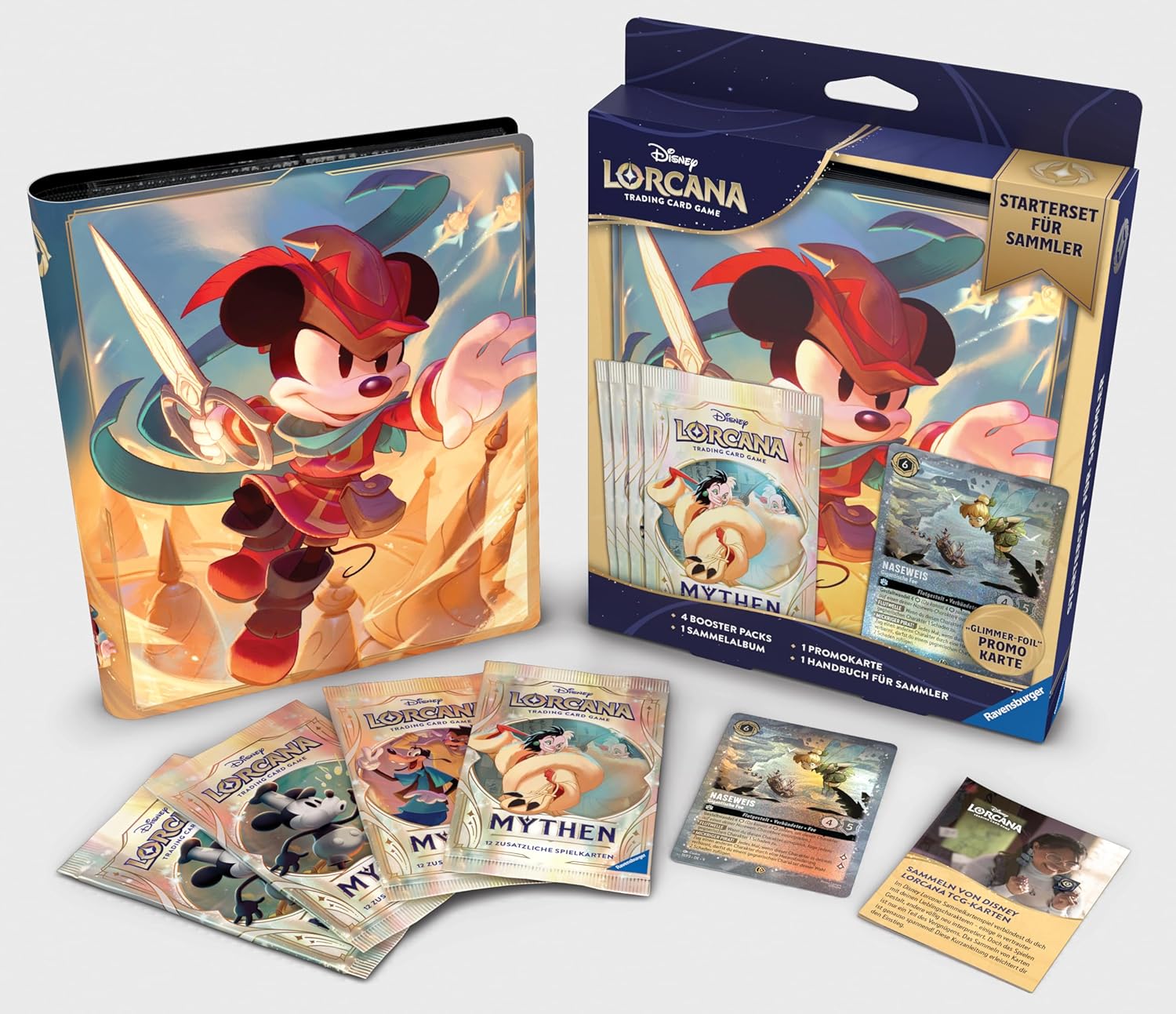 Disney Lorcana Trading Card Game: Starterset für Sammler (Deutsch