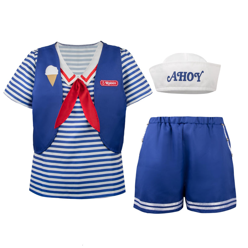 Cinereplicas Stranger Things - Costume Scoops Ahoy - Licence officielle