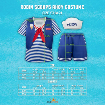Cinereplicas Stranger Things - Costume Scoops Ahoy - Licence officielle