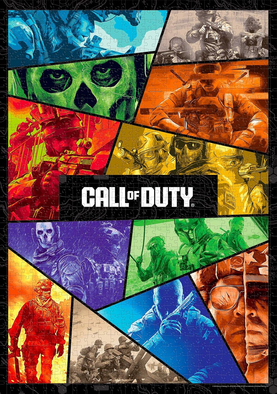 Good Loot Puzzle Gaming Call of Duty Operators Collage 1000 Pieces