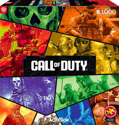Good Loot Puzzle Gaming Call of Duty Operators Collage 1000 Pieces