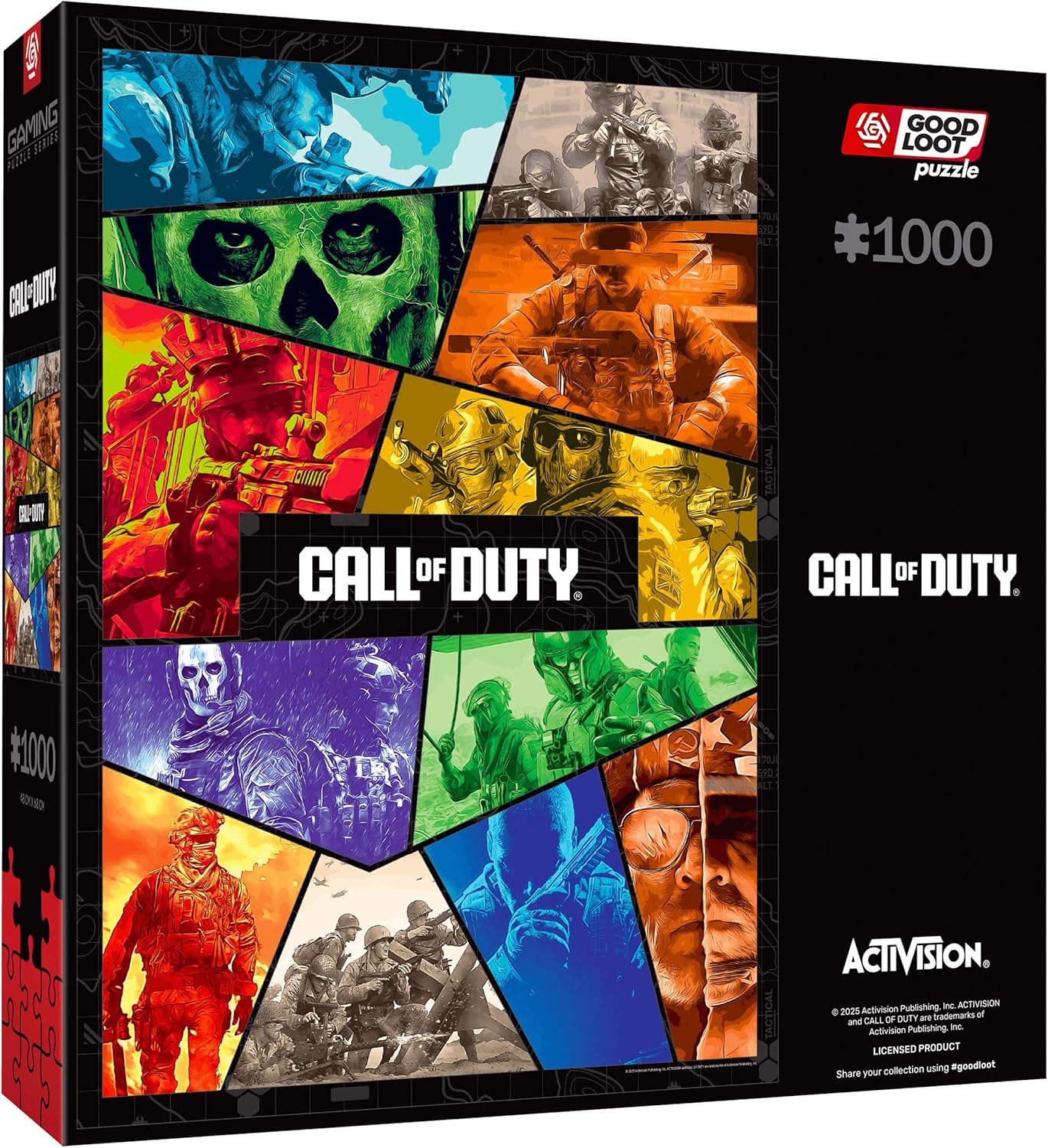 Good Loot Puzzle Gaming Call of Duty Operators Collage 1000 Pieces