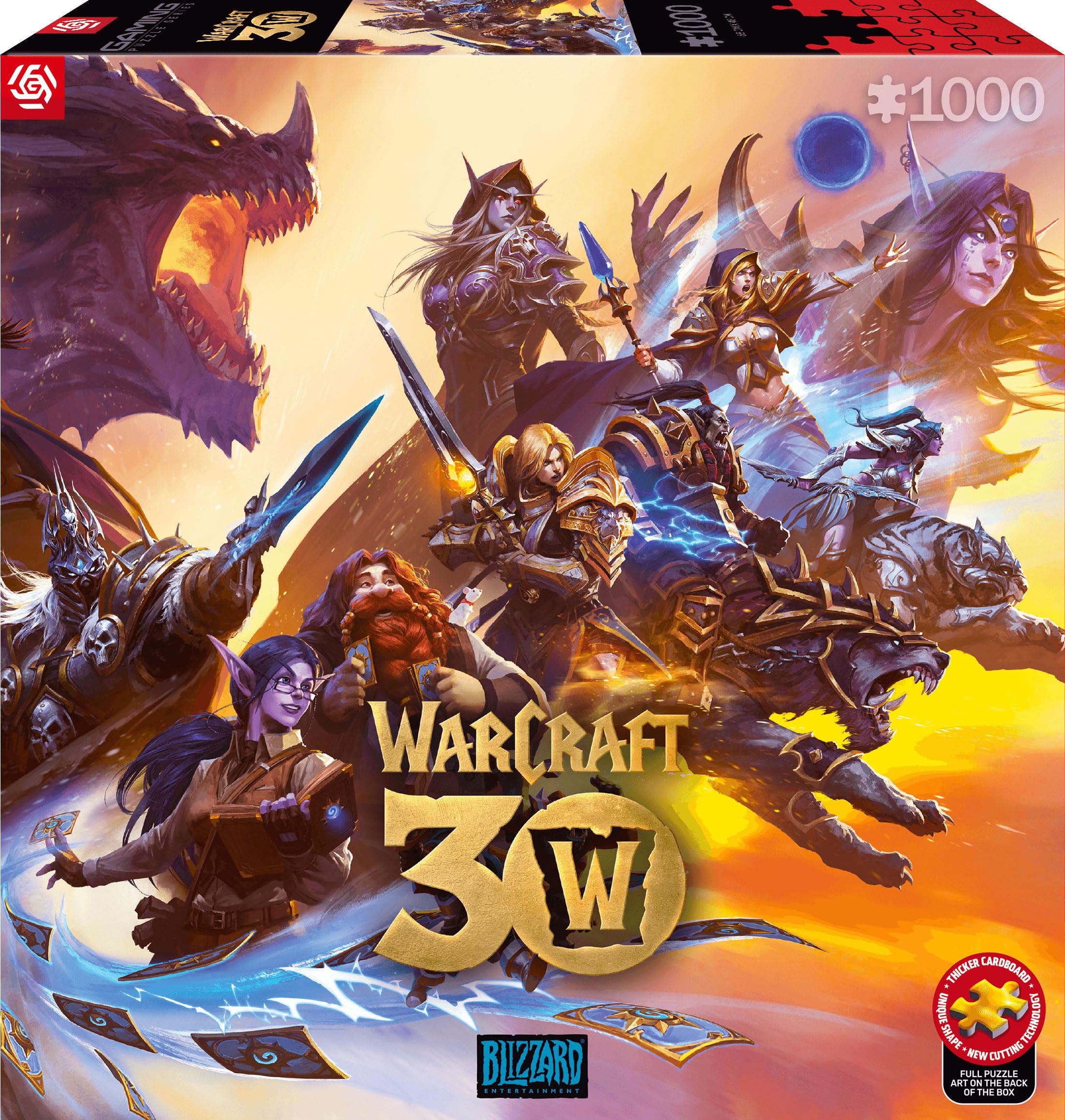 Good Loot Gaming Warcraft 30th Anniversary Puzzle 1000 Pieces