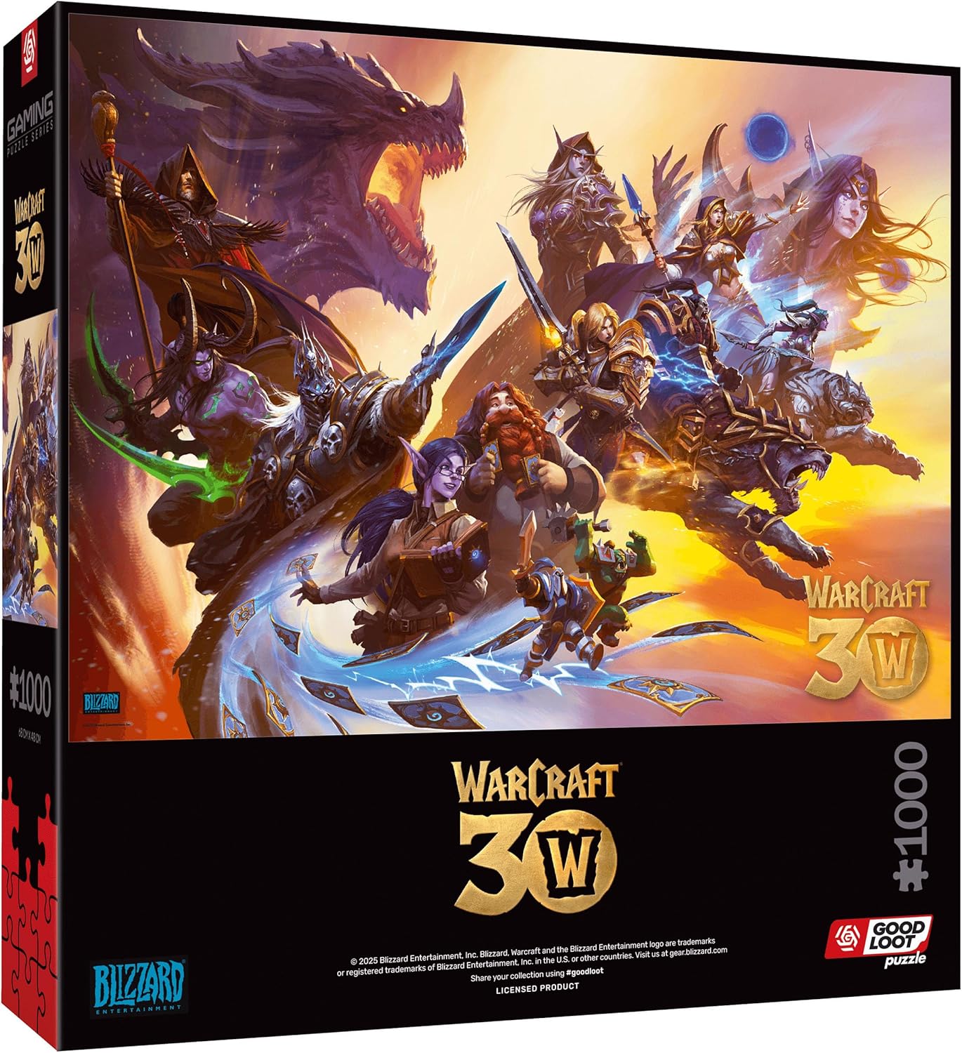 Good Loot Gaming Warcraft 30th Anniversary Puzzle 1000 Pieces