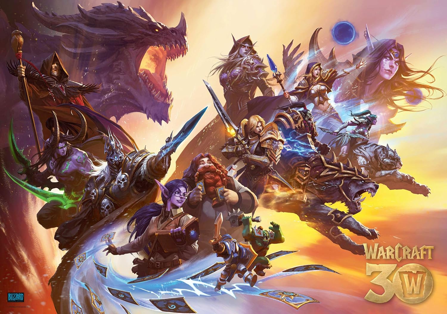 Good Loot Gaming Warcraft 30th Anniversary Puzzle 1000 Pieces