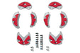 Sidi MTB SRS Inserts for Carbon Composite Sole, Grey/Red (41/44)
