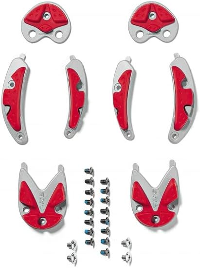 Sidi MTB SRS Inserts for Carbon Composite Sole, Grey/Red (45/48)
