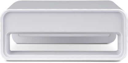 StarTech.com Supporto per Monitor Ergonomico fino a 15kg, altezza fissa 9cm, Rialzo per monitor di computer desktop/portatile