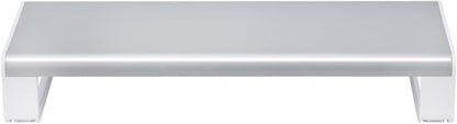StarTech.com Supporto per Monitor Ergonomico fino a 15kg, altezza fissa 9cm, Rialzo per monitor di computer desktop/portatile