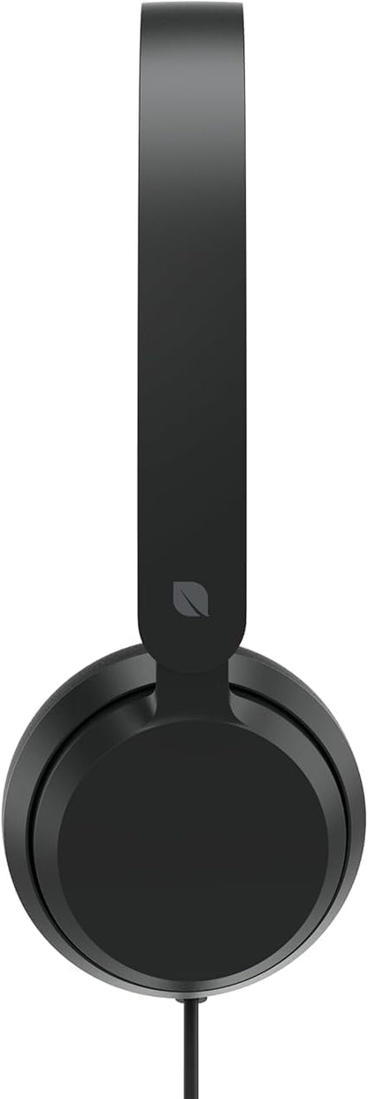 Incase Modern USB-C Headset - Designed by Microsoft - Wired USB-C Connection, On-Ear Stereo Headphones, Noise Cancelling Mic & Volume Controls, Teams Certified, Optimized Mic & Speakers - Mac/Windows