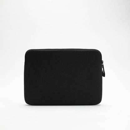 Incase A.R.C. Sleeve with ReSpun 100% Recycled Polyester - 14" MacBook/Laptops & iPad/Tablet Case - Cushioned Faux Fur Lining, External Zippered Slip Pocket (Black, Most 14" Laptops