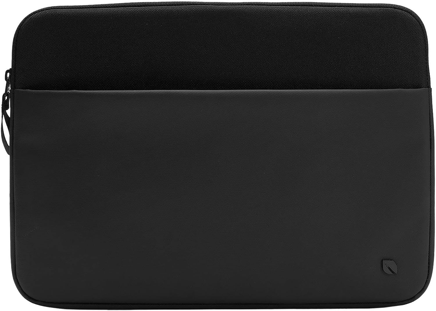 Incase A.R.C. Sleeve with ReSpun 100% Recycled Polyester - 14" MacBook/Laptops & iPad/Tablet Case - Cushioned Faux Fur Lining, External Zippered Slip Pocket (Black, Most 14" Laptops