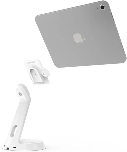 Compulocks GlideTab Universal Tablet Holder - Anti-Theft, Secure & Durable Aluminum Tablet Holder for Retail Shops, Cafes, Offices and Public Spaces - White