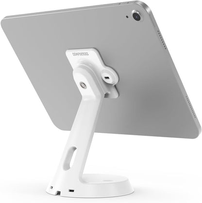 Compulocks GlideTab Universal Tablet Holder - Anti-Theft, Secure & Durable Aluminum Tablet Holder for Retail Shops, Cafes, Offices and Public Spaces - White
