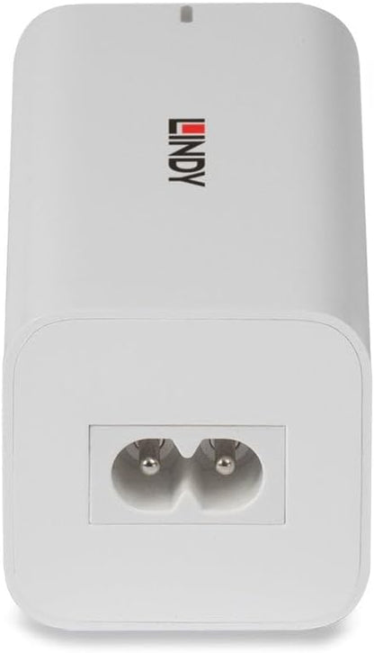 Lindy 100W 4-Port USB Type A & C GaN Charger