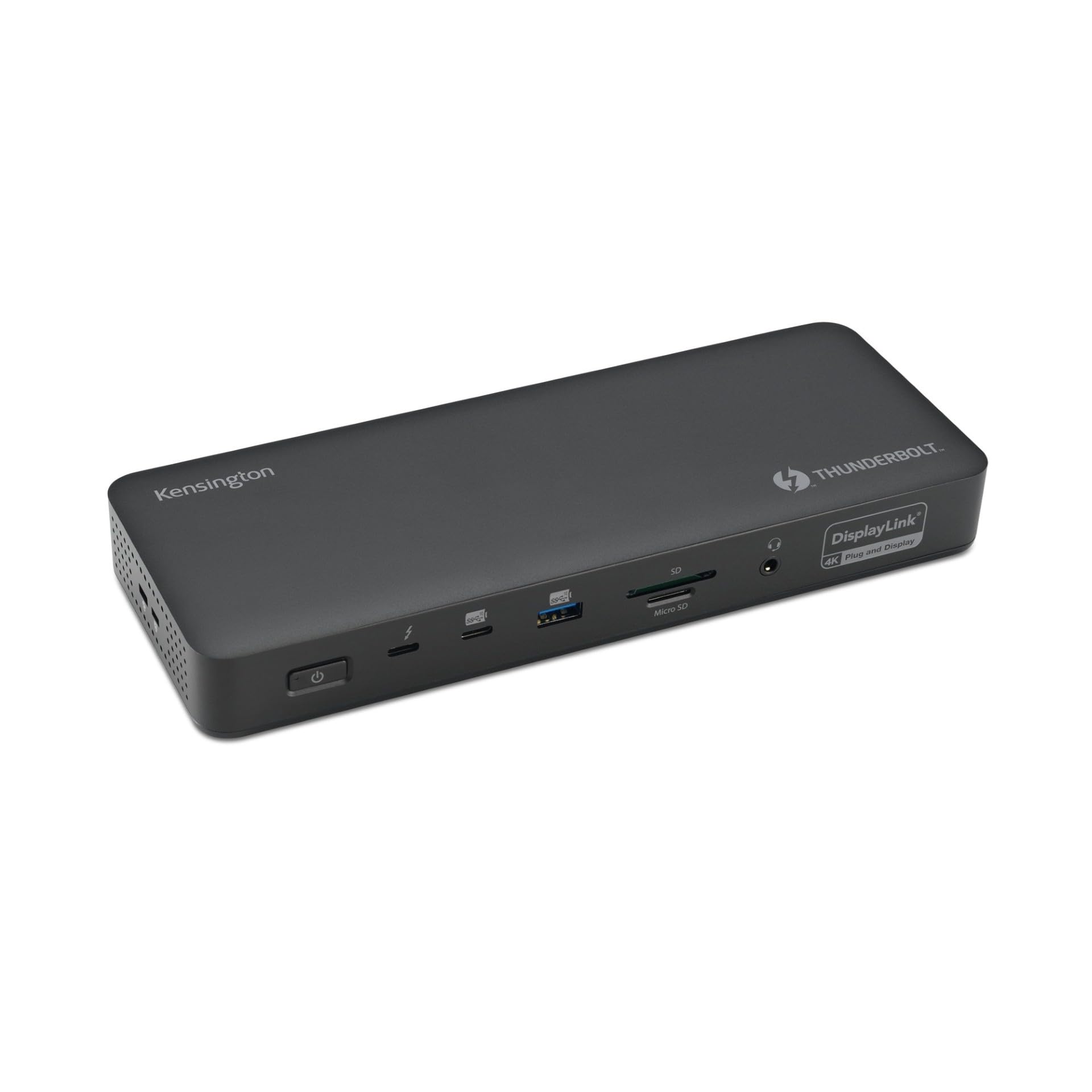 Kensington SD5920T EQ Thunderbolt 4 Quad 4K Hybrid Dock with DisplayLink Technology, SD & Micro SD Card Readers, 100W Power Charging, Ethernet & USB-A & USB-C 3.2 Ports (K35234EU